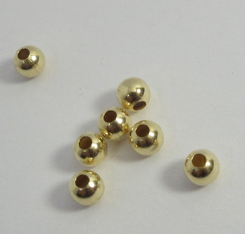 Koristekuula 4mm Kulta 50kpl